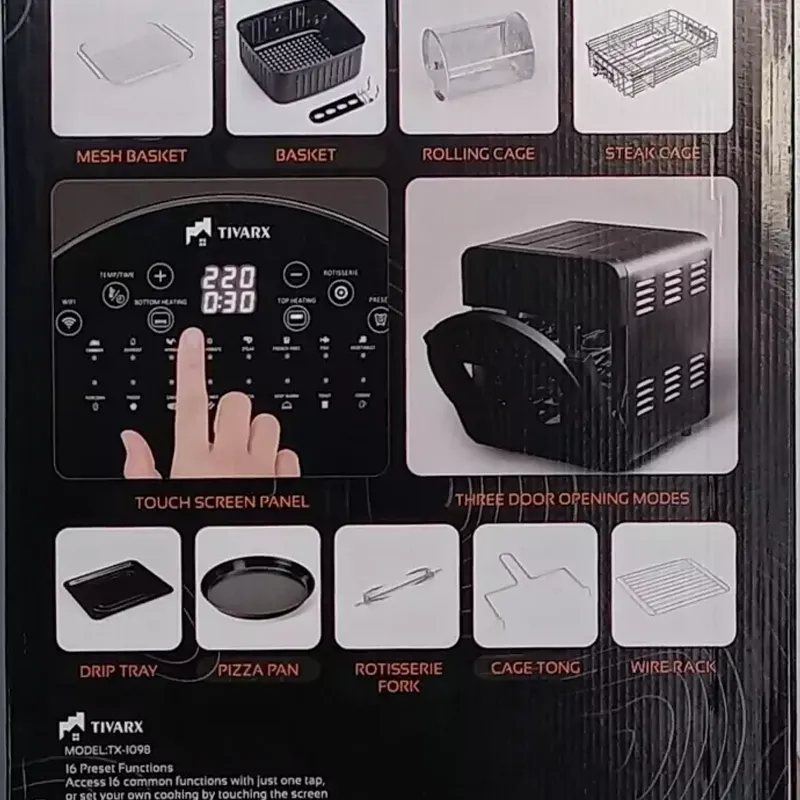 عکس شماره:2 , سرخ کن بدون روغن تیوارکس مدل TX1098